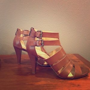 Liz Claiborne Brown Heels